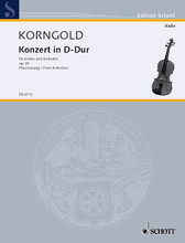 Violin Concerto, Op. 35. (Violin and Piano). By Erich Wolfgang Korngold (1897-1957). For Piano, Violin (Violin). Schott. Piano Reduction with Solo Part. 51 pages. Schott Music #ED6713. Published by Schott Music.
Product,58879,Carmina Burana (Score)"