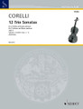 Trio Sonatas Op. 3, Nos. 1-3. (Score and Parts). By Arcangelo Corelli (1653-1713). For String Trio. Schott. 48 pages. Schott Music #ED4741. Published by Schott Music.

2 violins and basso continuo; cello (viola da gamba) ad lib.