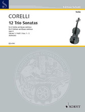 Trio Sonatas Op. 3, Nos. 1-3. (Score and Parts). By Arcangelo Corelli (1653-1713). For String Trio. Schott. 48 pages. Schott Music #ED4741. Published by Schott Music.
Product,58884,Solos for the Trumpet Player (Book only)"