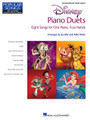 Disney Piano Duets (Eight Songs for One Piano, Four Hands). Arranged by Jennifer Watts and Mike Watts. For 1 Piano, 4 Hands. Educational Piano Library. Intermediate. Softcover. 48 pages. Published by Hal Leonard.

Here are 8 great Disney hits expertly arranged as intermediate duets: The Bare Necessities • Belle • Chim Chim Cher-ee • Hakuna Matata • I See the Light • Kiss the Girl • When She Loved Me • You've Got a Friend in Me.