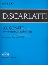 200 Sonatas - Volume 3 (Piano Solo). By Domenico Scarlatti (1685-1757). Arranged by Gyorgy Balla. For Piano. EMB. SMP Level 9 (Advanced). 165 pages. Editio Musica Budapest #Z8480. Published by Editio Musica Budapest.
Product,59005,TV Time"