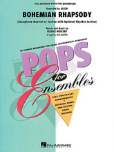 Bohemian Rhapsody (Sax Quartet or Ensemble (w/opt. rhythm section)). By Queen. Arranged by Paul Murtha. For Saxophone Quartet, Saxophone Ensemble. Pops For Ensembles Level 2.5. Grade 2.5. Published by Hal Leonard.