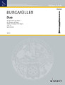 Duo in E-Flat Major, Op. 15 (Clarinet and Piano). By Norbert Burgmuller and Norbert Burgm. Arranged by Walter Lebermann. For Clarinet, Piano. Klarinetten-Bibliothek (Clarinet Library). 24 pages. Schott Music #KLB2. Published by Schott Music.