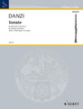 Sonata in B Flat Major (Clarinet and Piano). By Franz Danzi (1763-1826). Arranged by Gyorgy Balassa and Gy. For Clarinet, Piano. Klarinetten-Bibliothek (Clarinet Library). 44 pages. Schott Music #KLB15. Published by Schott Music.