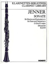 Sonata in G Major, Op. 5 by Gustav Jenner. Arranged by Horst Heussner. For Piano, Clarinet in A. Klarinetten-Bibliothek (Clarinet Library). 52 pages. Schott Music #KLB30. Published by Schott Music.
Product,59077,Concertino for Clarinet and Orchestra "
