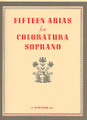 Fifteen Arias For Coloratura Soprano. (Soprano and Piano). By Various. For Piano, Vocal. Vocal Collection. Classical Period. Difficulty: medium. Vocal/piano book. Vocal melody, mixed language text (french, italian, german with english translation) and piano accompaniment. 144 pages. G. Schirmer #ED1789. Published by G. Schirmer.

Contents: Bellini: Ah! non credea mirarti..Ah, non giunge (La Sonnambula) - Benedict: Carnival of Venice - Delibes: Ou va la jeune Indoue (Lakme) - Donizetti: Ardon gl'incensi (Lucia di Lammermoor) * Chacun le sait (La Fille du regiment) - Eckert: Swiss Echo Song - Gounod: Ah! Je veux vivre (Romeo et Juliette) * Scene et Air des Bijoux (Faust) - Mozart: The Queen of Night's Vengeance Aria (Die Zauberflote) * Mother Dear (Polish folk song) - Rossini: Una voce poco fa (Il Barbiere di Siviglia) - J. Strauss: Voci di Primavera - Thomas: Je suis Titania (Mignon) - Verdi: Ah, fors' e lui che l'anima (La Traviata) * Caro nome che il mio cor (Rigoletto).