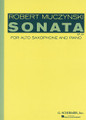 Sonata, Op. 29. (Alto Sax and Piano). By Robert Muczynski (1929-). For Piano, Alto Saxophone (Alto Sax). Woodwind Solo. 16 pages. G. Schirmer #ST47010. Published by G. Schirmer.