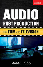 Audio Post Production. (For Film and Television). Berklee Guide. Softcover. 228 pages. Published by Berklee Press.

Learn the essential skills to enter the audio post-production industry. This book offers a broad coverage of audio post production, including the four basic elements: dialogue, music, sound effects, and Foley effects. You will learn strategies for working with composers, music supervisors, and dialogue and sound effect editors, and explore techniques on how to edit songs to fit a scene, record dialogue replacement, cue Foley effects for a scene, as well as many more. In addition, you will learn how to prepare for a pre-dub or temp mix (to group and sub-mix tracks into stems for the final dub), create the final dub, and prepare the mix for foreign distribution and final delivery.