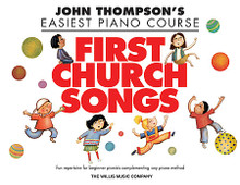 First Church Songs (Elementary Level). By Various. Arranged by Carolyn Miller. For Piano/Keyboard. Willis. Elementary. Softcover. 16 pages. Published by Willis Music.

Ten popular Sunday School songs that students will love to play! Titles: Arky, Arky • The B-I-B-L-E • God Is So Good • Hallelu, Hallelujah! • I've Got Peace like a River • If You're Happy and You Know It • Jesus in the Morning • My God Is So Great, So Strong and So Mighty • Oh, How I Love Jesus • This Is My Father's World.