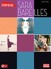 Sara Bareilles - Strum & Sing Guitar by Sara Bareilles. For Guitar. Easy Guitar. Softcover. 120 pages. Published by Cherry Lane Music.

Grab your guitar and strum along to 30 of Sara's songs arranged with just the lyrics and chords. Includes: August Moon • Between the Lines • Bottle It Up • Breathe Again • City • Fairytale • Gravity • Hold My Heart • King of Anything • Lie to Me • Love on the Rocks • Love Song • Machine Gun • Many the Miles • Uncharted • Not Alone • Vegas • One Sweet Love • and more.