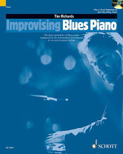 Improvising Blues Piano by Tim Richards. For Piano. Schott. Book with CD. 262 pages. Schott Music #ED12504. Published by Schott Music.

The basic principles of blues piano explained for the intermediate-level pianist in an easy-to-grasp fashion.