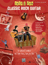 Classic Rock Guitar. (Just for Fun Series). By Various. For Guitar. Guitar Mixed Folio; Guitar TAB; Solo Guitar TAB (EZ/Int). Easy Guitar. Rock. Softcover. Guitar tablature. 68 pages. Hal Leonard #33975. Published by Hal Leonard.

Classic Rock Guitar features the guitar parts played on the original recording, simplified just enough to keep it fun and musically satisfying. Titles include: After Midnight (Eric Clapton) • Go Your Own Way (Fleetwood Mac) • Hotel California (Eagles) • It's All Over Now (The Rolling Stones) • Jump (Van Halen) • Long Train Runnin' (The Doobie Brothers) • Maggie May (Rod Stewart) • The Night They Drove Old Dixie Down (The Band) • Paint It, Black (The Rolling Stones) • Stairway to Heaven (Led Zeppelin) • Sunshine of Your Love (Cream) • Truckin' (Grateful Dead).