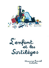 L'enfant et les Sortilèges (The Bewitched Child). (Vocal Score). By Maurice Ravel (1875-1937). For Chorus, Piano, Vocal (Score). Editions Durand. 112 pages. Editions Durand #DR1069900. Published by Editions Durand.

Poem by Colette, English translations by Katharine Wolff.