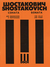 Sonata for Cello and Piano, Op. 40 (with Fingering and Bowing by Mstislav Rostrapovich). By Dmitri Shostakovich (1906-1975). Edited by Manashir Iakubov. For Cello (Cello). DSCH. Book only. 51 pages. Published by DSCH.