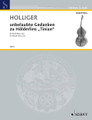 unbelaubte Gedanken zu H. (for Double Bass (with 5 Strings)). By Heinz Holliger (1939-2002). For Double Bass. Kontrabass-Bibliothek (Double Bass Library). 7 pages. Schott Music #KBB8. Published by Schott Music.