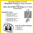 Pachelbel's Canon & Jesu, Joy of Man's Desiring (Companion CD to the Songbook). Arranged by Sylvia Woods. For Harp. Harp. CD only. Published by Hal Leonard.

This companion CD will assist harp players in learning the pieces in the Pachelbel's Canon and Jesu, Joy of Man's Desiring books. Since many will want to “play along” as they learn, Sylvia has recorded these pieces slower than they are usually played and as “straight” as possible with little or no expression or rhythmic variations. The Canon was recorded at a metronome marking of 92, and Jesu at 100. In all of the duet versions, one harp part is on one tract of the stereo, and the second harp part (or the flute part) is on the other. If you can adjust the separate channels, you can hear each part separately. The three versions of the Canon are played first in the original key of D, and then in the key of G. All the versions of the Jesu are without repeats and go straight to the second ending.