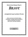 Brave (Music from the Motion Picture Arranged for Harp). Arranged by Sylvia Woods. For Harp. Harp. Softcover. 28 pages. Published by Hal Leonard.

The Disney-Pixar animated movie Brave was filled with wonderful Scottish-flavored music that sounds great on the harp. Sylvia has arranged 6 of the pieces for harp. Some are playable by beginners, and other are a bit more challenging. Merida's Home has 2 arrangements: easy and intermediate. The pieces are in the keys of 1 or 2 sharps, and 2 pieces have easy lever changes. Fingerings and chord symbols are included. The lyrics for Noble Maiden Fair are printed in Gaelic, as well as a phonetic version. Three pieces have English lyrics: Touch the Sky * Learn Me Right * and Into the Open Air. 26 pages of music. Songs include: Noble Maiden Fair * Merida's Home * The Games * Touch the Sky * Learn Me Right * and Into the Open Air.