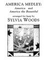 America Medley: America and America The Beautiful (Arranged for Harp). Arranged by Sylvia Woods. For Harp. Harp. Softcover. 6 pages. Published by Hal Leonard.

Sylvia Woods' medley of two patriotic songs is perfect for school assemblies, meetings, festivals, churches, and national holidays. It combines 2 well-known favories: America (My Country 'tis of Thee) and America the Beautiful (Oh Beautiful, for Spacious Skies). It begins in the key of D (2 sharps) and ends in the key of G (1 sharp), with several sharping lever or pedal changes. Fingerings, chord symbols and lyrics are included. 4 pages, for advanced beginner and intermediate players.