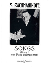 Songs - Volume I. (Voice and Piano). By Sergei Rachmaninoff (1873-1943). For Piano, Voice (Voice and Piano). Boosey & Hawkes Voice. Book only. 128 pages. Boosey & Hawkes #M060022203. Published by Boosey & Hawkes.

Contents: Op. 4, Nos. 1–6: Oh Stay, my love, forsake me not • Morning •In the silent night • Oh, never sing to me again • The Harvest of Sorrow • So many hours, so many fancies. Op. 8, Nos. 1–6: The Water Lily • Like blossom dew-freshen'd to gladness • Brooding • The Soldier's Wife • A Dream • A Prayer. Op. 14, Nos. 1–12: I Wait for thee • The little Island • How few the joys • I came to her • Midsummer Nights • The world would see thee smile • Believe it not • O, do not grieve • As fair as day in blaze of noon • Love's flame • Spring Waters • Tis Time! Op. 21, Nos. 1–12: Fate • By the Grave • Twilight • The Answer • The Lilacs • Loneliness • How fair this spot! • On the death of a Linnet • Melody • Before the Image • No Prophet I • Sorrow in Springtime.