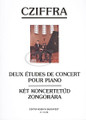 Two Concert Etudes: 1. Rimsky-Korsakov: Le vol du bourdon 2: J. Strauss: Tritsch-Tratsch Polka by Gyorgy Cziffra and Gy. For Piano (Piano). EMB. Book only. 24 pages. Editio Musica Budapest #Z13253. Published by Editio Musica Budapest.