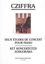 Two Concert Etudes: 1. Rimsky-Korsakov: Le vol du bourdon 2: J. Strauss: Tritsch-Tratsch Polka by Gyorgy Cziffra and Gy. For Piano (Piano). EMB. Book only. 24 pages. Editio Musica Budapest #Z13253. Published by Editio Musica Budapest.