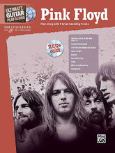 Pink Floyd - Ultimate Guitar Play-Along by Pink Floyd. For Guitar. Artist/Personality; Authentic Guitar TAB; Guitar Method or Supplement; Guitar TAB; Play-Along. Guitar Book. Softcover with CD. Guitar tablature. 54 pages. Alfred Music Publishing #29150. Published by Alfred Music Publishing.

Play along to numerous hits from celebrated rockers Pink Floyd! Paving the way for rock musicians for decades, Pink Floyd's greatest hits are now available for all guitarists. Members of the Rock and Roll Hall of Fame and the UK Music Hall of Fame, as well Grammy Award winners, Pink Floyd's hits like "Wish You Were Here" * "Time" * and many more are now available with music and play-along tracks to transform guitarists into instant rockstars!