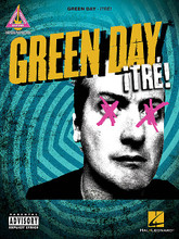 Green Day - ¡Tré! by Green Day. For Guitar. Guitar Recorded Version. Softcover. Guitar tablature. 88 pages. Published by Hal Leonard.

We proudly present the third and final installment in Green Day's trilogy of studio albums released from September to December 2012. Frontman Billie Joe Armstrong calls this CD – named for the band's drummer Tré Cool – “the most ambitious album of the trilogy.” Includes notes & tab for all 12 tunes: Amanda • Brutal Love • Dirty Rotten Bastards • Drama Queen • 8th Avenue Serenade • The Forgotten • A Little Boy Named Train • Missing You • 99 Revolutions • Sex, Drugs & Violence • Walk Away • X-Kid.

*** PARENTAL ADVISORY: EXPLICIT LYRICS ***