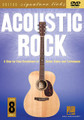 Acoustic Rock. (A Step-by-Step Breakdown of Guitar Styles and Techniques). For Guitar. Instructional/Guitar/DVD. DVD. Published by Hal Leonard.

Learn the trademark acoustic guitar parts behind the greatest songs in rock and pop! Includes 8 songs: Before You Accuse Me • Crazy on You • Drive • Dust in the Wind • Iris • More Than Words • Norwegian Wood • Silent Lucidity. 1 hour, 36 minutes.