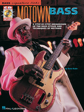 Motown Bass. (A Step-By-Step Breakdown of the Bass Styles and Techniques of Motown). For Bass. Hal Leonard Signature Licks. Instructional and Classic Soul. Instructional book (song excerpts only) and accompaniment CD. Bass tablature, standard notation, vocal melody, lyrics, chord names, bass notation legend, instructional text and introductory text. 64 pages. Published by Hal Leonard.

This book/CD pack by blues expert Dave Rubin provides bassists with a step-by-step breakdown of the styles and techniques of Motown, with an emphasis on the legendary James Jamerson - 'the bassman in demand'.