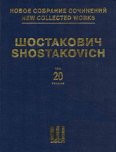 Symphony No. 5, Op. 47 (New Collected Works of Dmitri Shostakovich - Volume 20). By Dmitri Shostakovich (1906-1975). Edited by Manashir Iakubov. For Piano Four Hands. DSCH. Hardcover. 191 pages. DSCH #DSCH. Published by DSCH.

Arranged for piano (4 hands).

These volumes are the first releases of an ambitious series started in 1999 by DSCH, the exclusive publisher of the works of Dmitri Shostakovich. Each volume contains new engravings * articles regarding the history of the compositions * facsimile pages of Shostakovich's manuscripts, outlines, and rough drafts * as well as interpretations of the manuscripts. In total, 150 volumes are planned for publication.