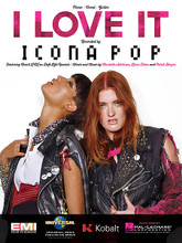 I Love It by Icona Pop. For Piano/Vocal/Guitar. Piano Vocal. 8 pages. Published by Hal Leonard.

This sheet music features an arrangement for piano and voice with guitar chord frames, with the melody presented in the right hand of the piano part as well as in the vocal line.