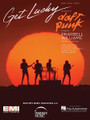 Get Lucky by Daft Punk and Pharrell Williams. For Piano/Vocal/Guitar. Piano Vocal. 8 pages. Published by Hal Leonard.

This sheet music features an arrangement for piano and voice with guitar chord frames, with the melody presented in the right hand of the piano part as well as in the vocal line.