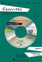 BigTime Favorites (Level 4). Arranged by Nancy Faber and Randall Faber. For Piano/Keyboard. Faber Piano Adventures. Favorites. 4. CD only. Faber Piano Adventures #CD1022. Published by Faber Piano Adventures.

These traditional, ever-popular melodies are presented in pianistic arrangements for the intermediate piano student. The pieces are in the keys of C, F, G, D, A minor, and D minor, and feature a variety of sounds. Includes: Beautiful Dreamer • Bill Bailey, Won't You Please Come Home? • Cielito Lindo • Clair de Lune • Fanfare on America • Good Morning Blues • Halloween Sonatine • I Love a Piano • I'm Henery the Eight, I Am • Morning Has Broken • Oh! You Beautiful Doll • The Spy • Tarantella Italiana • Theme from the Moonlight Sonata.