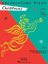 AdvanceTime Christmas (Level 5). Arranged by Nancy Faber and Randall Faber. For Piano/Keyboard. PreTime to BigTime Piano Supplementary Library. Christmas. 5. Softcover. 40 pages. Faber Piano Adventures #FF1124. Published by Faber Piano Adventures.

A collection of Christmas and winter holiday favorites arranged to provide work on arpeggios, scales, 2-hand gestures, balance between hands, balance within the hand, chord voicing, and octave playing – all within a delightful musical context. Includes: Skaters' Waltz • Jingle Bells • Auld Lang Syne • A Celebration of Carols (A Christmas medley containing O Little Town of Bethlehem, We Three Kings, and Good Christian Men) • Silent Night • We Wish You a Merry Christmas • and more.