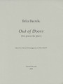 Out of Doors (Piano). By Bela Bartok (1881-1945) and B. Edited by Nelson Dellamaggiore, Peter Bartok, and Peter Bart. For Piano (Piano). BH Piano. Book only. 54 pages. Boosey & Hawkes #M901200159. Published by Boosey & Hawkes.

Released in 2003, this Critical Edition is fully re-engraved and printed on ivory paper. This volume presents the five pieces, corrected as to all errors that could be detected after examination of all sources. Also included are appendices which present two alternate versions of “Musettes.” These versions were taken from original manuscripts in the composer's hand discovered in Hungary.