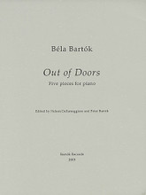 Out of Doors (Piano). By Bela Bartok (1881-1945) and B. Edited by Nelson Dellamaggiore, Peter Bartok, and Peter Bart. For Piano (Piano). BH Piano. Book only. 54 pages. Boosey & Hawkes #M901200159. Published by Boosey & Hawkes.

Released in 2003, this Critical Edition is fully re-engraved and printed on ivory paper. This volume presents the five pieces, corrected as to all errors that could be detected after examination of all sources. Also included are appendices which present two alternate versions of “Musettes.” These versions were taken from original manuscripts in the composer's hand discovered in Hungary.