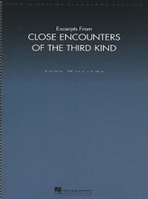 Excerpts from Close Encounters of the Third Kind - Deluxe Score. (Deluxe Score). By John Williams. For Full Orchestra. John Williams Signature Edition. Movies. Difficulty: medium-difficult. Full score (spiral bound). Full score notation and introductory text. 37 pages. Duration 8m15s. Published by Hal Leonard.