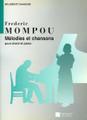 Melodies et Chansons. (Voice and Piano). By Federico Mompou (1893-1987). For Piano, Vocal. Vocal Collection. 61 pages. Editions Salabert #SEAS18775. Published by Editions Salabert.

In his piano works, Mompou showed himself to be a master of exquisite minature with a haunting intimacy. These qualities are no less true of his songs, which are relatively unknown. This beautiful, lyric music is in rather a 20th-century “salon” style, reminding the listener occasionally of Poulenc. 22 songs are included. Songs in French and Catalan.