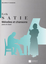 Melodies et Chansons. (piano et chant). By Erik Satie (1866-1925). For Piano, Vocal. Vocal Collection. Impressionistic and 20th Century. Difficulty: medium-difficult to difficult. Collection. Vocal melody, lyrics and piano accompaniment. 66 pages. Editions Salabert #SLB2527. Published by Editions Salabert.

Primarily for Medium Voice, this lovely song collection of music by the unique French composer contains all his major songs for voice and piano - 23 in all. Contents include Chez le docteur, La Diva de L'empire, Trois Poemes d'amour and more.