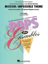 Mission: Impossible (Clarinet Ensemble (w/opt. rhythm section)). By Lalo Schifrin. Arranged by Paul Murtha. For Clarinet Ensemble. Pops For Ensembles Level 2.5. Grade 2.5. Published by Hal Leonard.