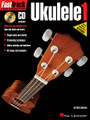 FastTrack Ukulele Method - Book 1. For Ukulele. Fast Track Music Instruction. Softcover with CD. 48 pages. Published by Hal Leonard.

Unlike stodgy methods, FastTrack books are fun and user-friendly, with plenty of cool songs! In addition to teaching you what you need to know about the ukulele, we've included lots of stuff you want to know – strumming techniques, moveable chords, tablature, and much more. Plus, the last two songs in all of our FastTrack books are the same, so you and your friends can form a band and jam. Features 65 songs and examples to get you up and running on the uke!