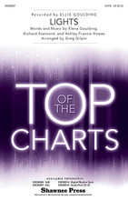 Lights by Ellie Goulding. By Ashley Francis Howes, Elena Goulding, and Richard Stannard. Arranged by Greg Gilpin. For Choral (SATB). Choral. 16 pages. Published by Shawnee Press.

This current chart-topper is from British recording artist Ellie Goulding. The song evokes a folk-pop sound layered with sequenced beats and synth. Rhythmic vocal parts have simple harmonies that allow for a skilled-sounding performance.

Minimum order 6 copies.