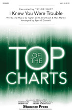 I Knew You Were Trouble by Taylor Swift. By Max Martin and Shellback. Arranged by Ryan O'Connell. For Choral (SAB). Choral. 16 pages. Published by Shawnee Press.

This chart-climbing track off Taylor Swift's new album Red is said to be one of her favorites. It tells the story of being frustrated with yourself for having a broken heart over a person you knew was wrong for you from the beginning. Great story-telling with a pop-rock feel mixed with just a thin line of country – your choirs will love it!

Minimum order 6 copies.