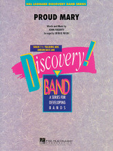 Proud Mary by John Fogerty. Arranged by Johnnie Vinson. For Concert Band (Score & Parts). Score and full set of parts.. Discovery Concert Band. Grade 1.5. Published by Hal Leonard.

A huge hit for both Creedence Clearwater Revival and Ike & Tina Turner, this driving up-tempo rock tune is perfect for adding some energy and excitement to your next concert.