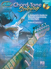 Chord Tone Soloing. (A Guitarist's Guide to Melodic Improvising in Any Style). For Guitar. Musicians Institute Press. Play Along. Softcover with CD. 112 pages. Published by Musicians Institute Press.

Learn how the professionals create monster solos with this easy-to-use book/CD pack! The accompanying CD includes 68 tracks of exercises, licks, solo examples, and play-alongs. Includes all necessary foundation materials * detailed instructions on how and what to practice * essential concepts for players at every level * developing your real-time melodic reflexes * soloing over any progression in any style of music * using chords as an endless source of ideas * and more.