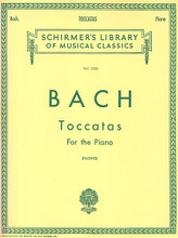 Toccatas (Piano Solo). By Johann Sebastian Bach (1685-1750). Edited by Edwin Hughes. For piano. Piano Collection. SMP Level 8 (Early Advanced). 92 pages. G. Schirmer #LB1538. Published by G. Schirmer.

About SMP Level 8 (Early Advanced) 

4 and 5-note chords spanning more than an octave. Intricate rhythms and melodies.