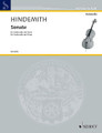 Cello Sonata (1948). (Cello and Piano). By Paul Hindemith (1895-1963). For Cello. Schott. 38 pages. Schott Music #ED3839. Published by Schott Music.