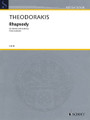 Rhapsody (Clarinet and Piano Reduction). By Mikis Theodorakis (1925-). Arranged by Dionysis Grammenos. For Clarinet, Piano Accompaniment. Woodwind. Softcover. Schott Music #KLB89. Published by Schott Music.

The work was originally written for cello and orchestra. In nine movements after the nine muses.