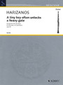 A Tiny Key Often Unlocks a Heavy Gate, Op. 64. (Clarinet and Piano). By Nickos Harizanos. For Clarinet, Piano. Woodwind. Softcover. 12 pages. Schott Music #KLB86. Published by Schott Music.

The Greek composer Nickos Harizanos, born in 1969, was awarded a prize at the Harald Genzmer Composition Competition 2010 for this work. Written in free tonality and extremely rewarding for the clarinettist, this piece bridges the gap between composition and improvisation. This improvisational approach ('a tiny key') is the key to understanding and interpreting the work which becomes easily accessible through the improvisational air ('unlocks a heavy gate').