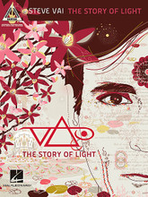 Steve Vai - The Story of Light by Steve Vai. For Guitar. Guitar Recorded Version. Softcover. Guitar tablature. 200 pages. Published by Hal Leonard.

The Story of Light is the second installment in the Real Illusions planned trilogy, a “multi-layered melange based on the amplified mental exaggerations of a truth-seeking madman who sees the world through his own distorted perceptions.” Play every epic note on Vai's 2012 release with these authentic transcriptions. Includes the title track and: Book of the Seven Seals • Creamsicle Sunset • Gravity Storm • John the Revelator • The Moon and I • Mullach a'tSi • No More Amsterdam • Racing the World • Sunshine Electric Raindrops • Velorum • Weeping China Doll.